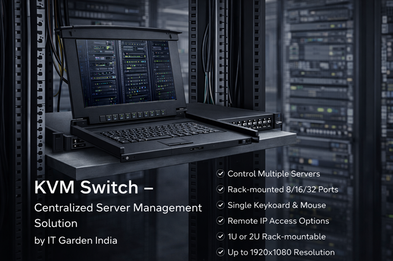 KVM Switch – Centralized Server Management Solution